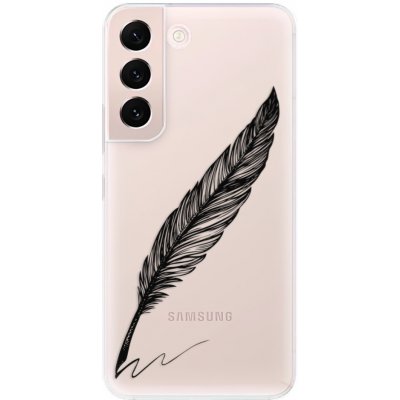 Pouzdro iSaprio - Writing By Feather - black Samsung Galaxy S22 5G – Zbozi.Blesk.cz