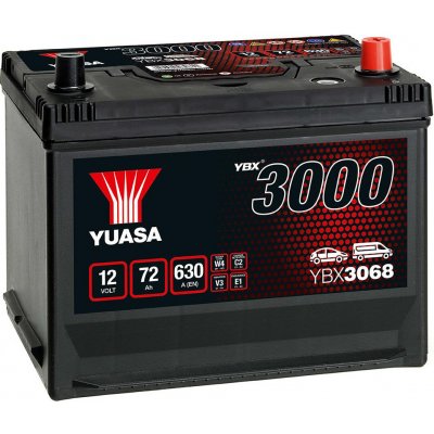 Yuasa YBX3000 12V 70Ah 570A YBX3068 – Hledejceny.cz