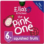 Ella's Kitchen BIO PINK ONE ovocné smoothie s dračím ovocem 5 x 90 g – Sleviste.cz