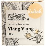 Kvítok tuhý šampon pro světlé vlasy Ylang Ylang 50 g – Hledejceny.cz