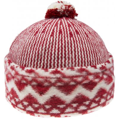 Anytra pánská čepice zmijovka Triton červeno-smetanová – Sleviste.cz