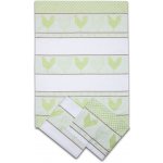 Sleep-well Utěrka Extra savá 50x70 Slepičky zelené 3 ks – Zboží Dáma