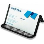 Stand - stojánek na vizitky - kovový, černý – Zboží Dáma