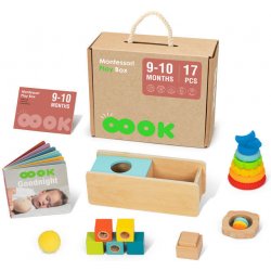 Mamido Montessori Edukační box pro děti 9-10 měsíců