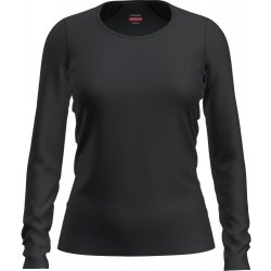 ICEBREAKER Dámské merino tričko s dlouhým rukávem Wmns 260 Tech LS Scoop Black