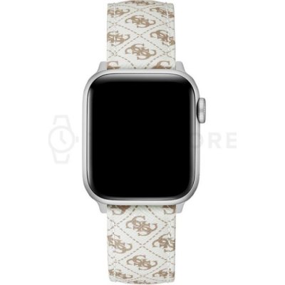 Guess Kožený řemínek pro Apple Watch 38 - 41 mm - White CS2009S1 – Hledejceny.cz