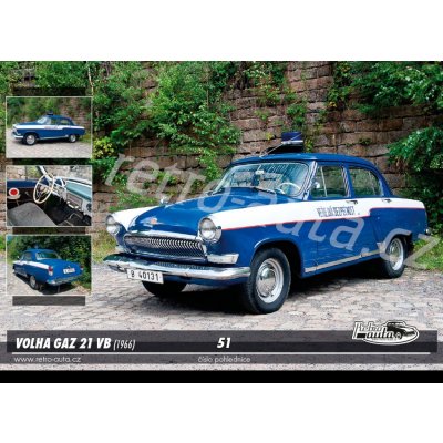 Pohlednice č. 51 - VOLHA GAZ 21 VB (1966) – Sleviste.cz