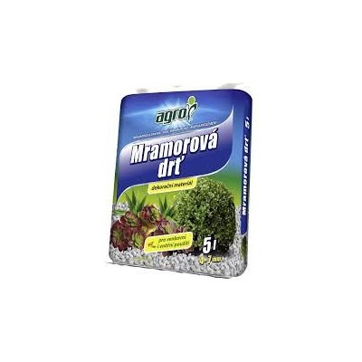 AGRO CS AGRO Mramorová drť 4 - 7 mm 5 l – Zboží Mobilmania