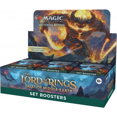 Wizards of the Coast Magic The Gathering: LotR Tales of the Middle-Earth Set Booster Box – Hledejceny.cz