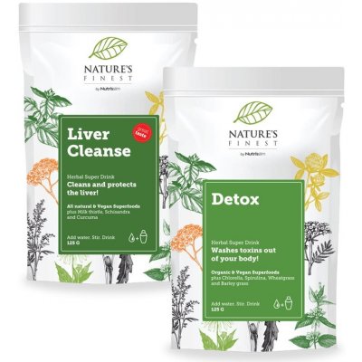 Nutrisslim Total Detox Liver Cleanse 125 g + Detox 125 g – Zbozi.Blesk.cz