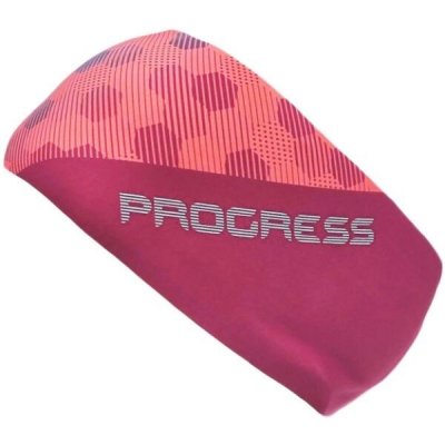 Progress Headband Sportovní čelenka fialová – Zboží Mobilmania