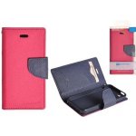 Pouzdro Mercury Flip Case Sony Xperia Z1 Mini, růžovo-modré – Sleviste.cz