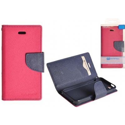 Pouzdro Mercury Flip Case Sony Xperia Z1 Mini, růžovo-modré