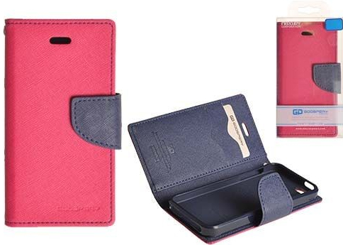 Pouzdro Mercury Flip Case Sony Xperia Z1 Mini, růžovo-modré