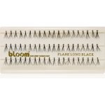 Bloom Natural umělé řasy v trsech dlouhé s uzlíkem černé Flare Long 60 ks – Zboží Dáma