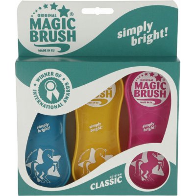MagicBrush Kartáč plastový na čištění set 3 kusy Classic – Hledejceny.cz