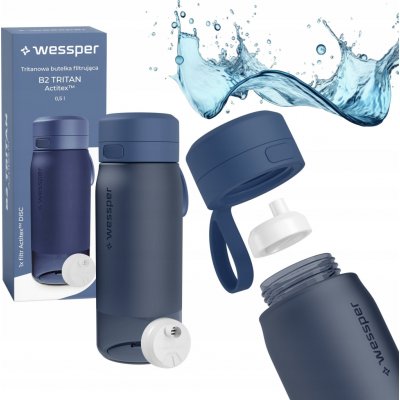 Wessper B2 TRITAN Actitex 500 ml modrá – Hledejceny.cz