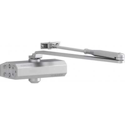Assa Abloy DC110 EN 2/3/4 s lomeným ramínkem stříbrná – Hledejceny.cz