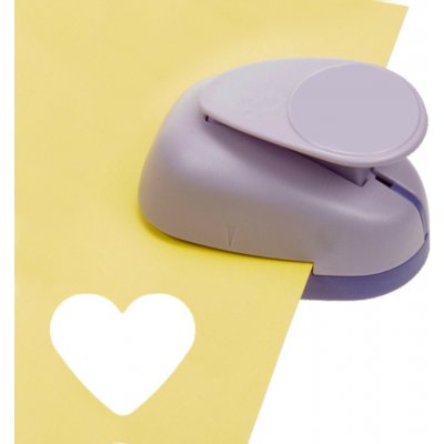 Wiler děrovačka ozdobná Srdce 35 mm na papír – Sleviste.cz