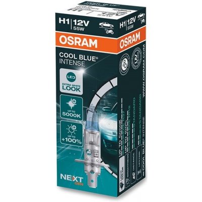 Osram Cool Blue Intense H1 P14,5s 12V 55W 64150CBN – Sleviste.cz