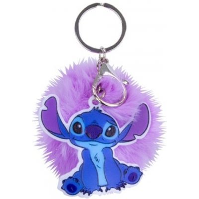 Přívěsek na klíče Lilo a Stitch Disney Stitch pompom fialový – Hledejceny.cz