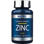 Scitec Essentials Zinc 25 mg 100 tablet – Hledejceny.cz