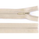 Spirálový zip skrytý šíře 3 mm délka 25 cm - 332 černá – Zboží Mobilmania