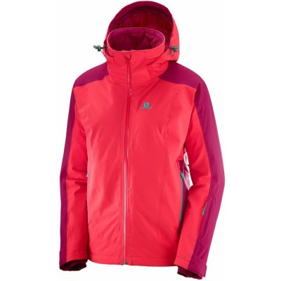 Salomon Brilliant Jkt W hibiscus cerise