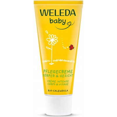 Weleda tělový a pleťový krém pro miminka s měsíčkem lékařským 75 ml – Hledejceny.cz