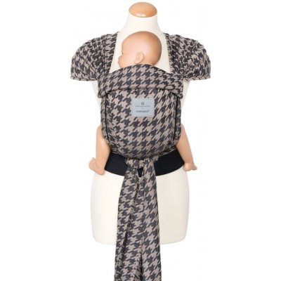 Manduca (Wickelkinder) Bellybutton by manduca Twist Pepita černá – Zboží Dáma