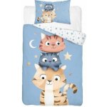 Detexpol Povlečení do postýlky 100 x 135 cm 40 x 60 cm modré – Sleviste.cz