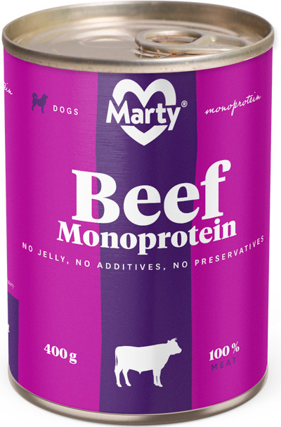 Marty Monoprotein hovězí 400 g