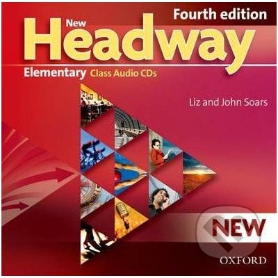 New Headway Fourth Edition Elementary Class Audio /3/ - John Soars, Liz Soars – Zboží Dáma