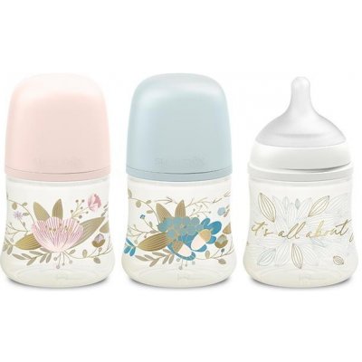 Suavinex Gold kojenecká láhev fyziol růžová 150ml – Hledejceny.cz