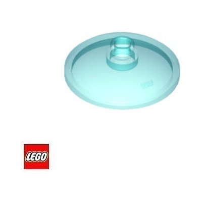 LEGO® 43898 TALÍŘ 3x3 průhledný Světle-Modrá – Zboží Mobilmania
