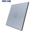 Vypínač Welaik 1 - šedý A191S1