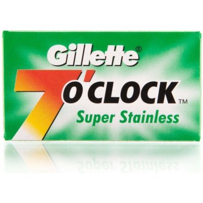 Gillette 7 O'Clock Super Stainless 10 ks – Zboží Mobilmania