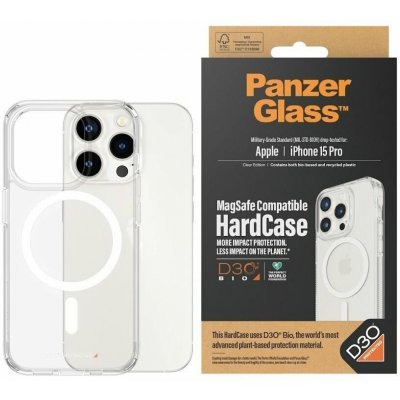 Pouzdro PanzerGlass HardCase MagSafe Apple iPhone 15 Pro s ochranou vrstvou D3O 1181 – Zboží Živě