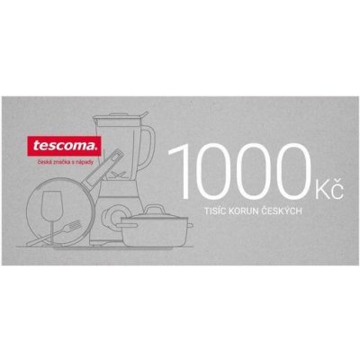 TESCOMA Dárkový poukaz 1000 Kč elektronický – Hledejceny.cz