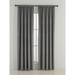 MKLuzkoviny.cz Sametové zatemňovací závěsy Cesar šedé - 140 x 280 cm (2ks) - řasící stuha – Zbozi.Blesk.cz