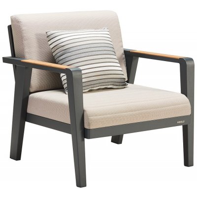 Higold Zahradní křeslo Emoti Single Sofa Black/Taupe Olefin – Hledejceny.cz