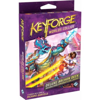 FFG KeyForge Worlds Collide Deluxe Deck – Zboží Mobilmania
