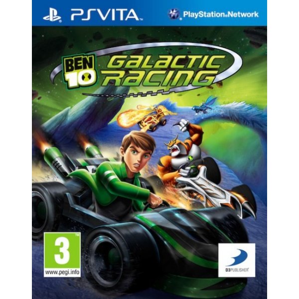 Hra na PS Vita Ben 10: Galactic Racing