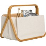 Skládací koš na šicí potřeby Fold&Store - PRYM barva béžová – Zboží Mobilmania