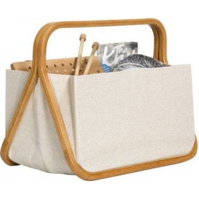 Skládací koš na šicí potřeby Fold&Store - PRYM barva béžová – Zboží Mobilmania