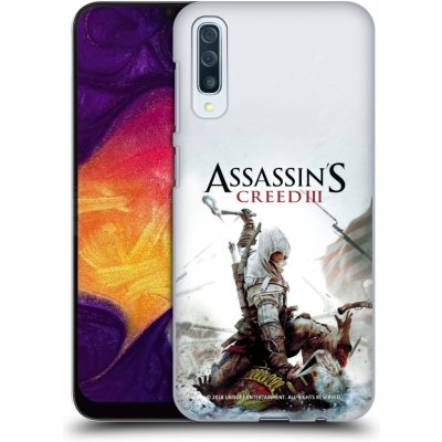 Zadní obal pro mobil Samsung Galaxy A50 / A30s - HEAD CASE - Assassins Creed III - Connor sekyra (Plastový kryt, obal, pouzdro na mobil Samsung Galaxy A50 / A30s - Herní motiv - Assassins Creed 3 - Co