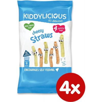 Kiddylicious Tyčinky zeleninové se sýrovou příchutí multipack 4x12 g – Hledejceny.cz