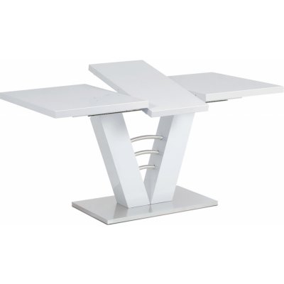 AUTRONIC Jídelní stůl rozkládací 120+40 x 80 cm HT-510 WT bílá – Zbozi.Blesk.cz