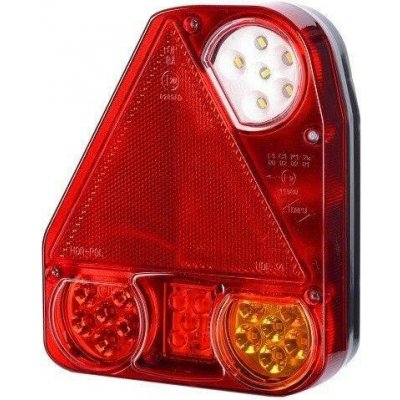 Svítilna HORPOL LZD 780 sdružená LED, L-BL/BR/KO/CO s průchodkou – Hledejceny.cz