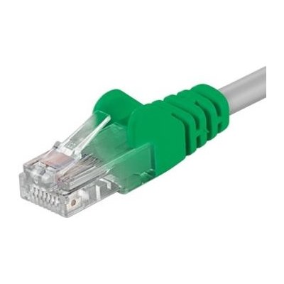 PremiumCord 8592220003159 UTP CAT5E, RJ45-RJ45, 2m, šedý – Zboží Mobilmania